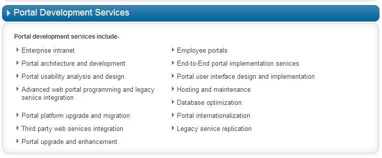 Portal Development Services